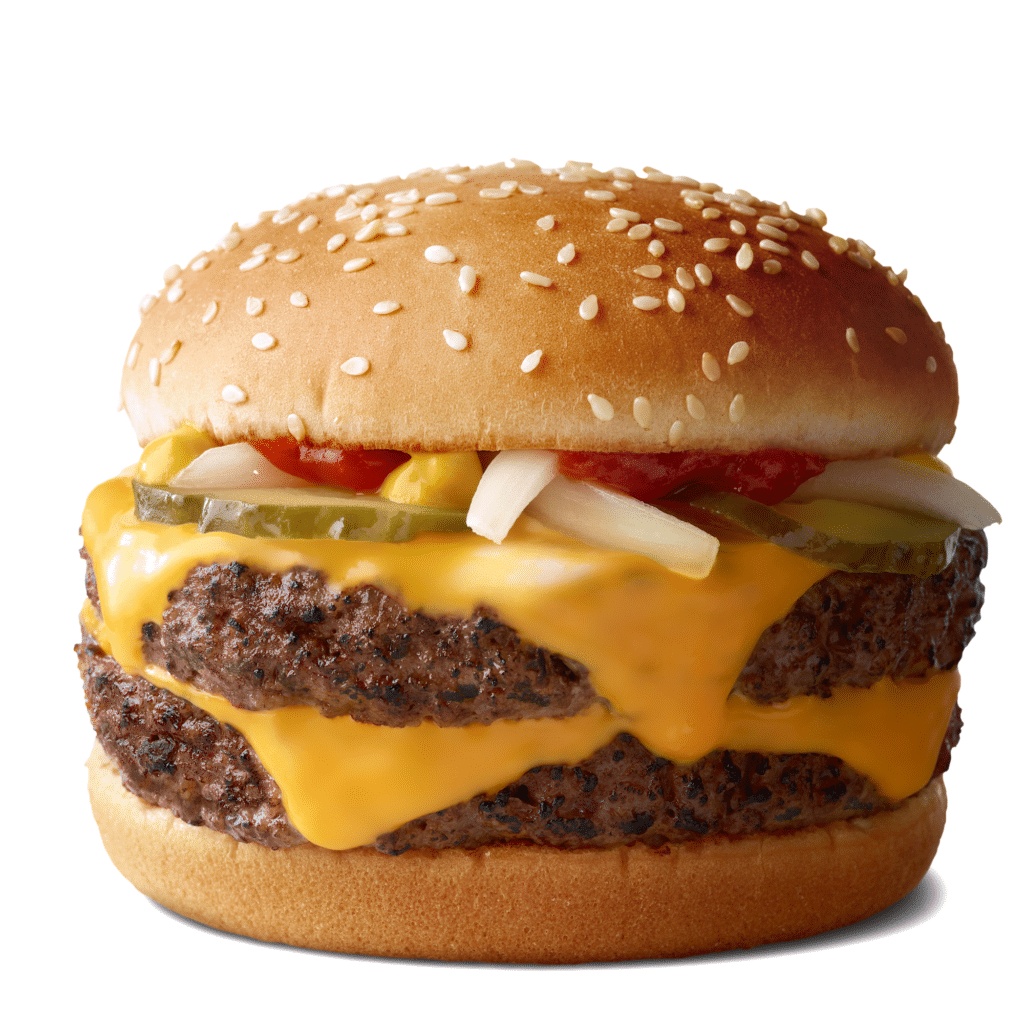 McDonald's double quarter pounder with cheese