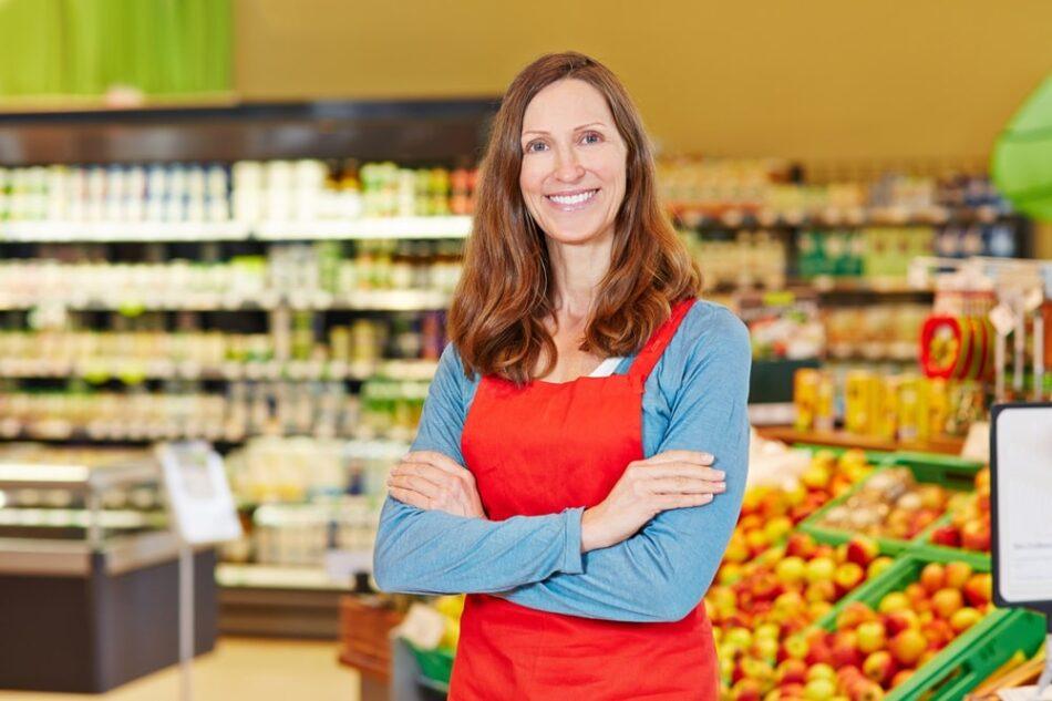 A store manager in the superstore.