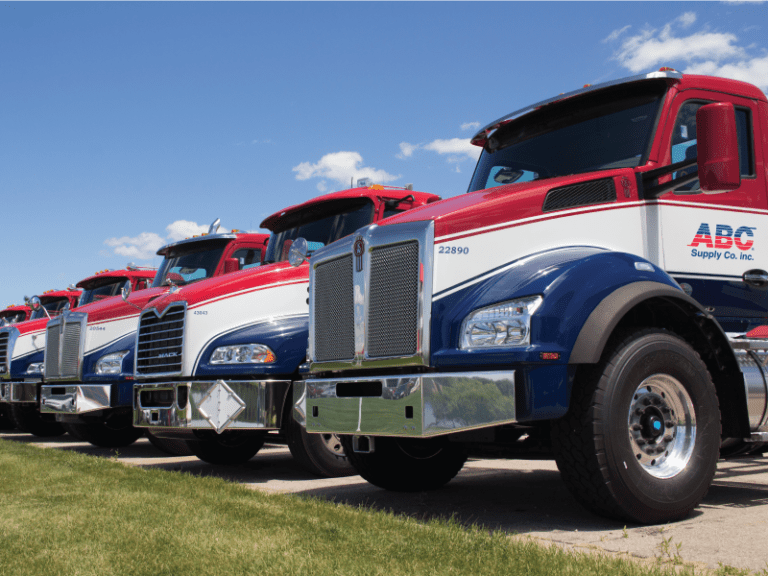 ABC Supply trucks