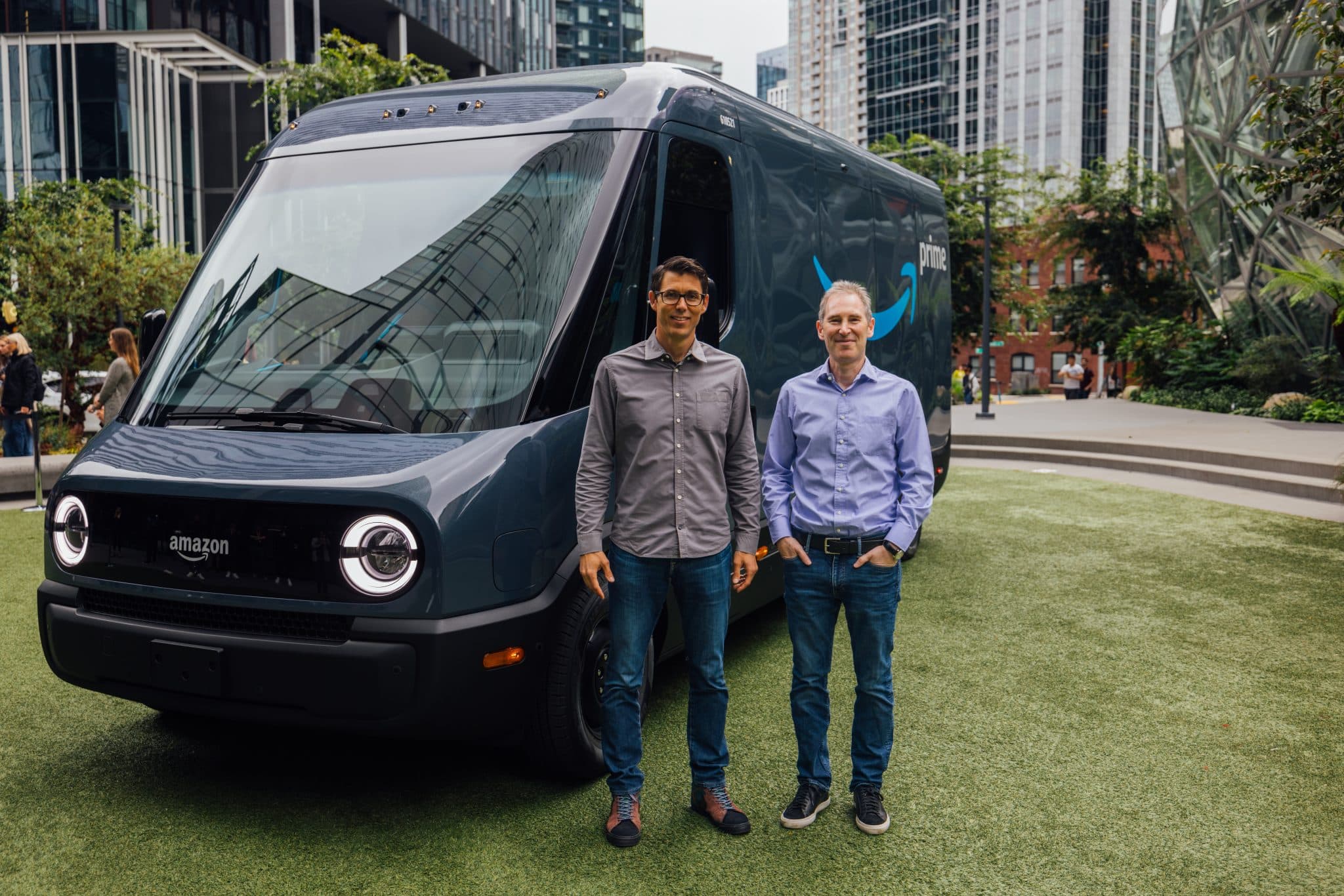 RJ and Amazon CEO, Andy Jassy