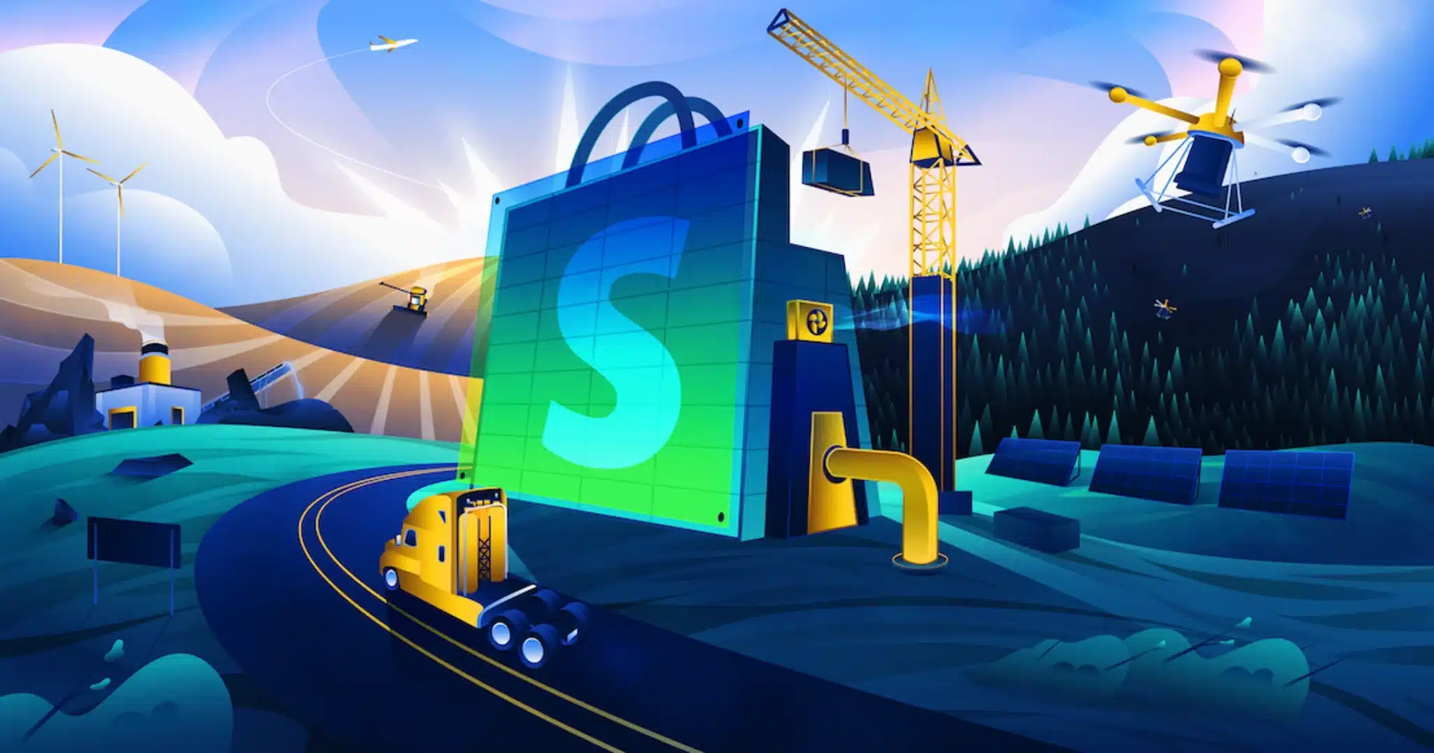 Shopify logo