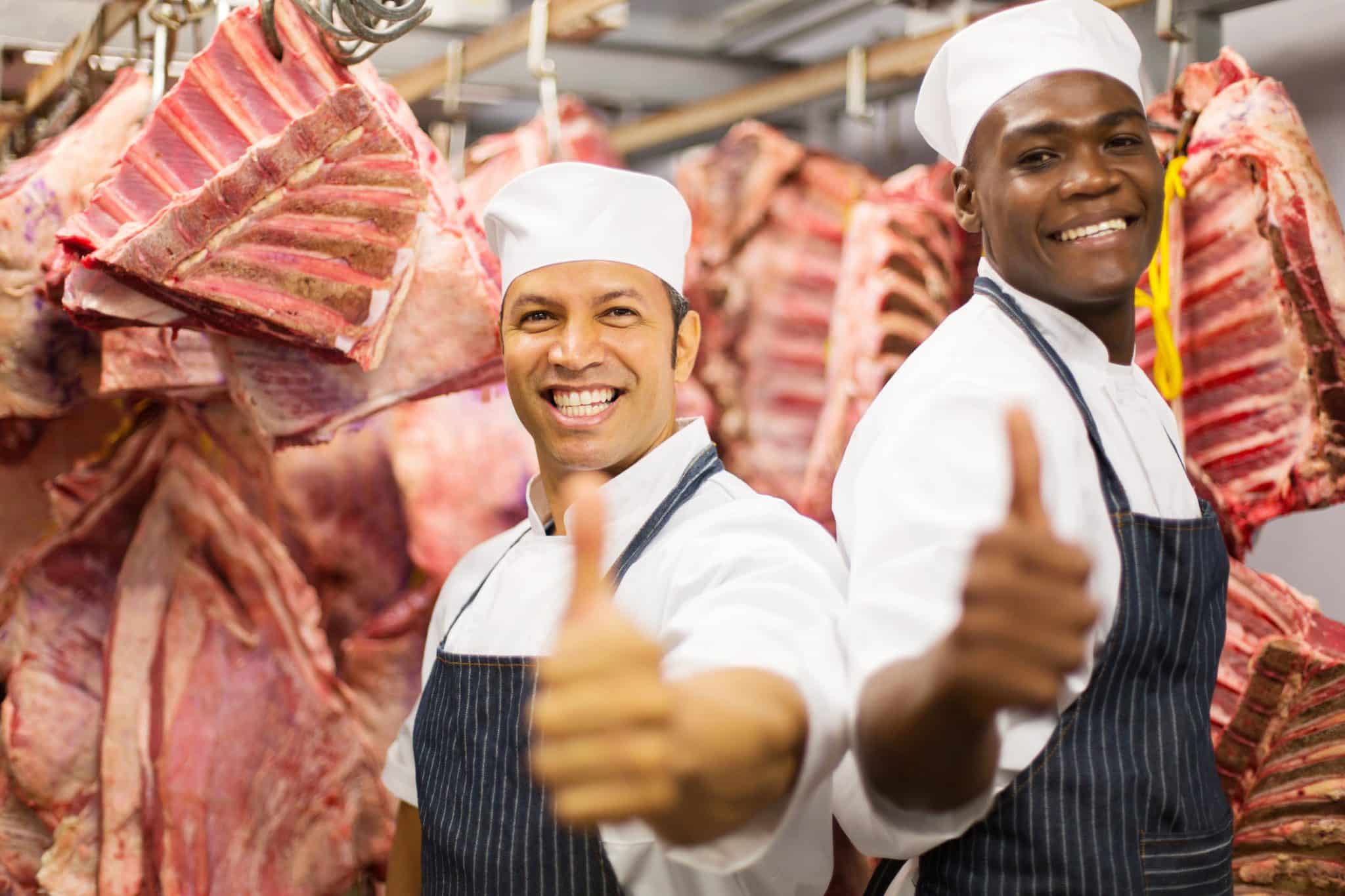 Slaughterhouse workers