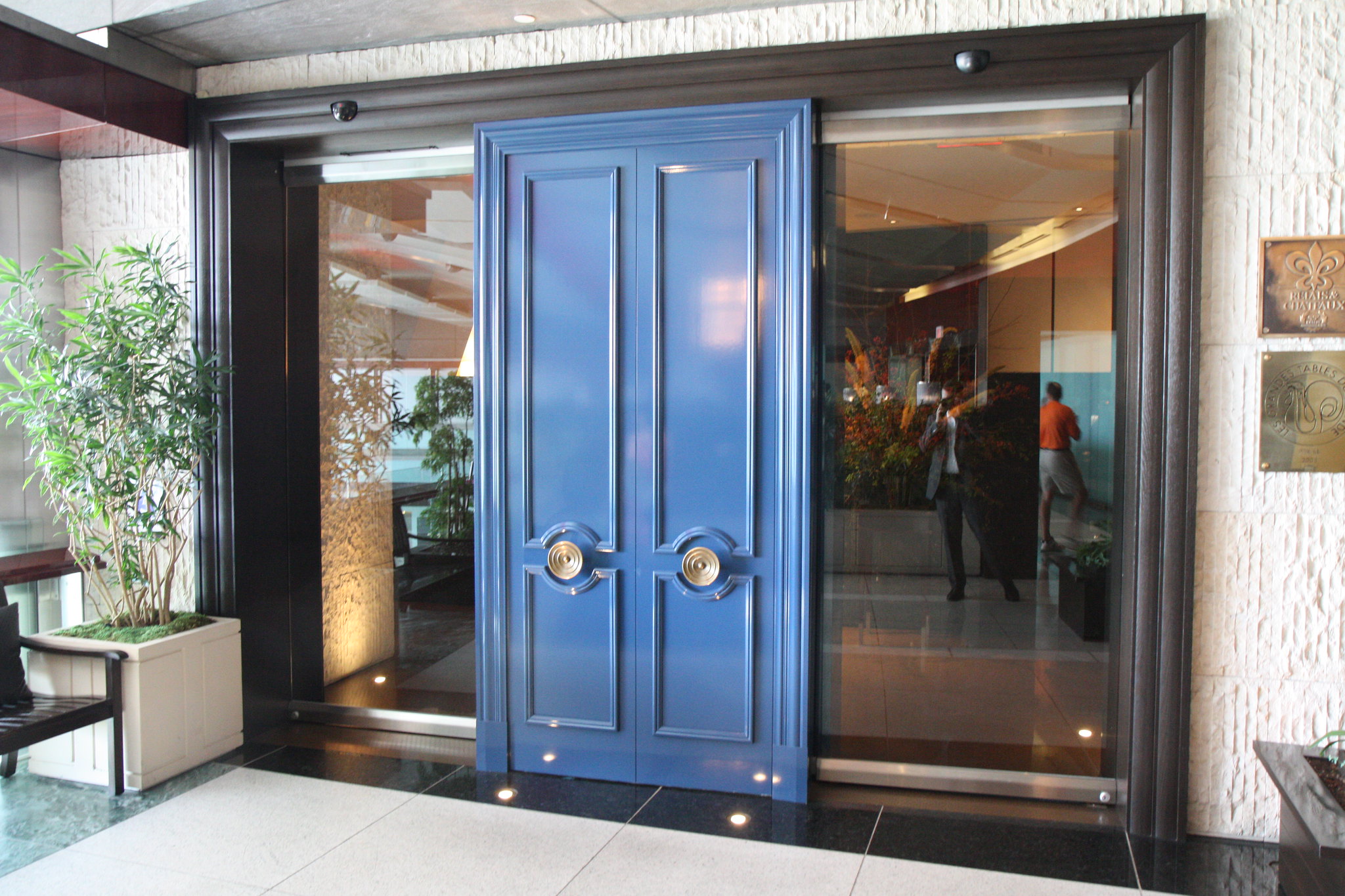 Per Se restaurant entrance in New York