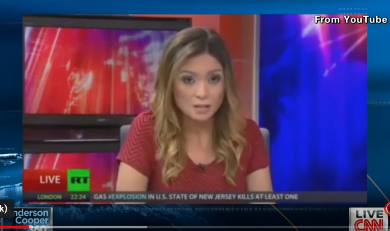 Former Russia Today reporter Liz Wahl
