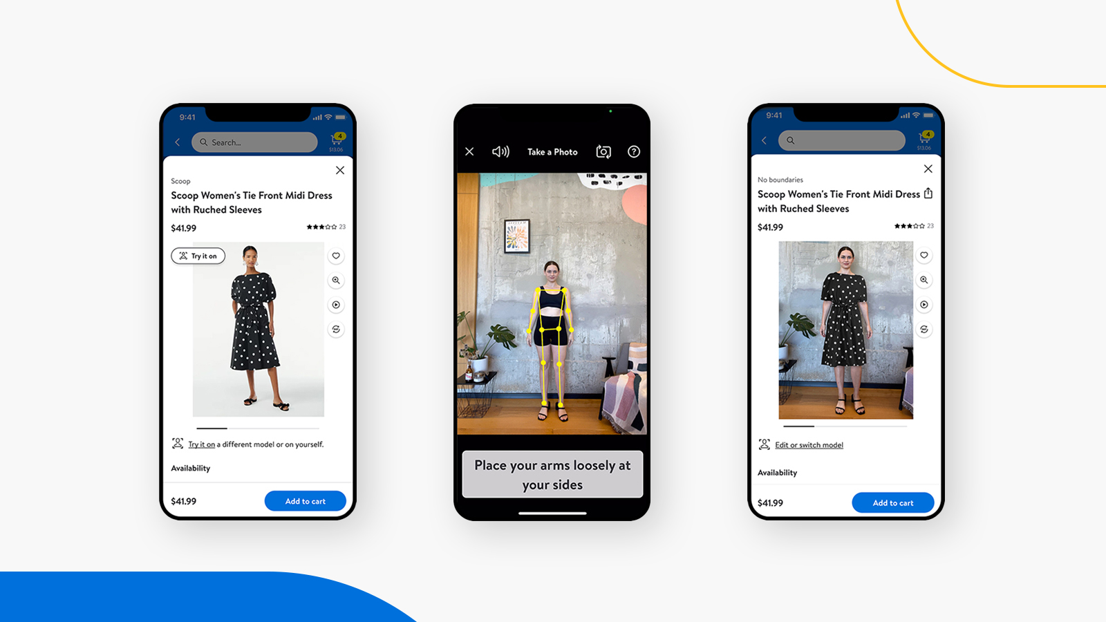 Walmart virtual try on