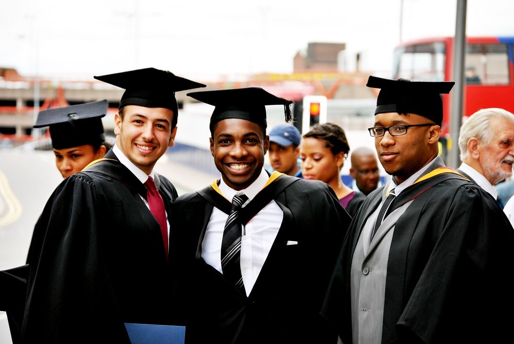Students after graduate