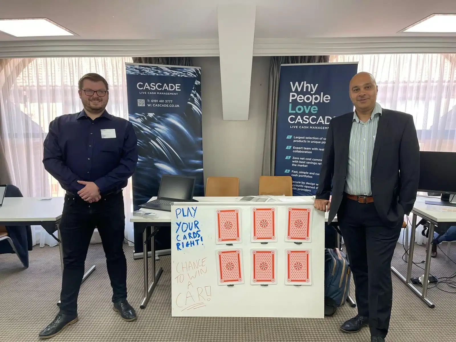 Cascade Cash Management £150000 investment to create new jobs in sales finance and administration
