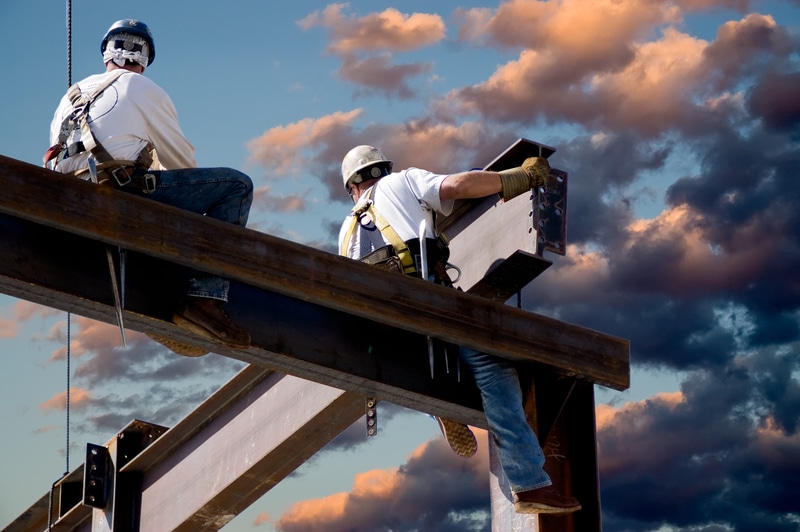2 guys on a constructino site