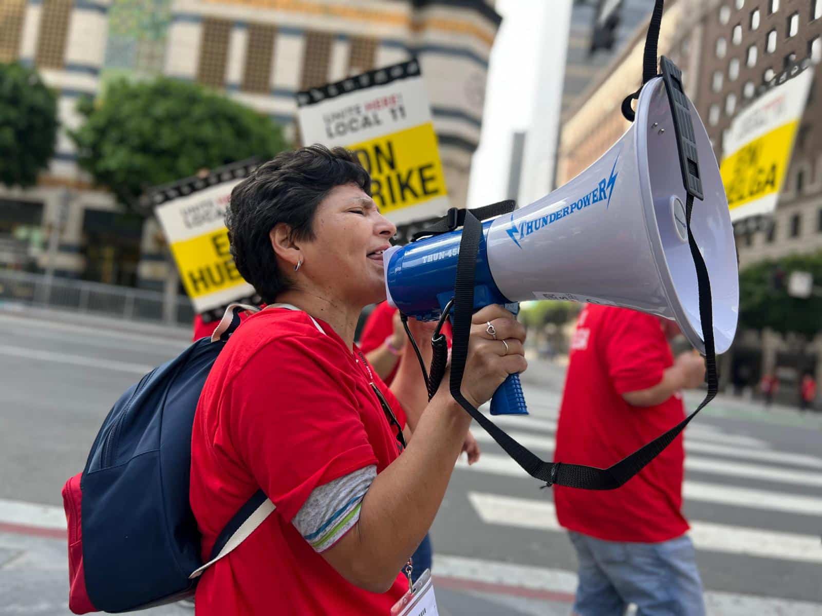 Hotel strike