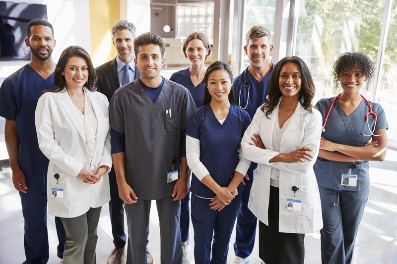 Healthcare staff