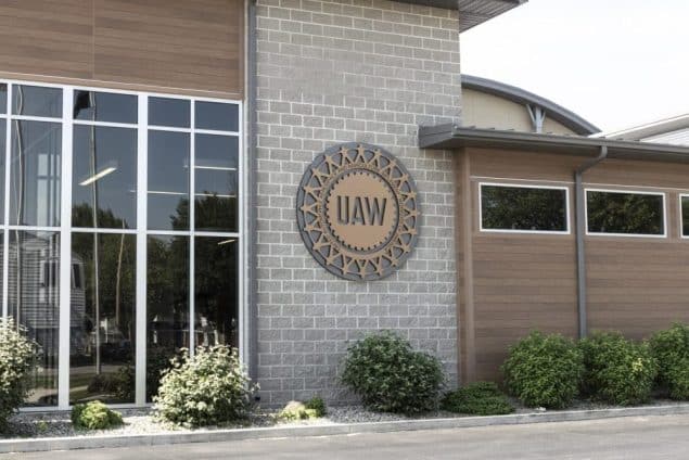 The United Auto Workers building