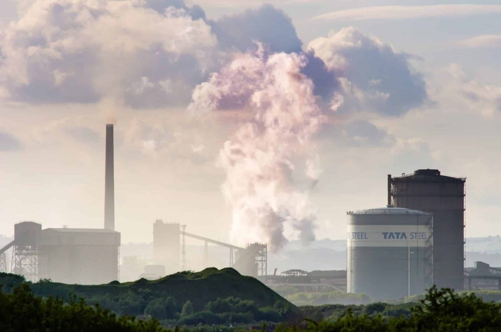 Tata Steel's Port Talbot steel plant in South Wales