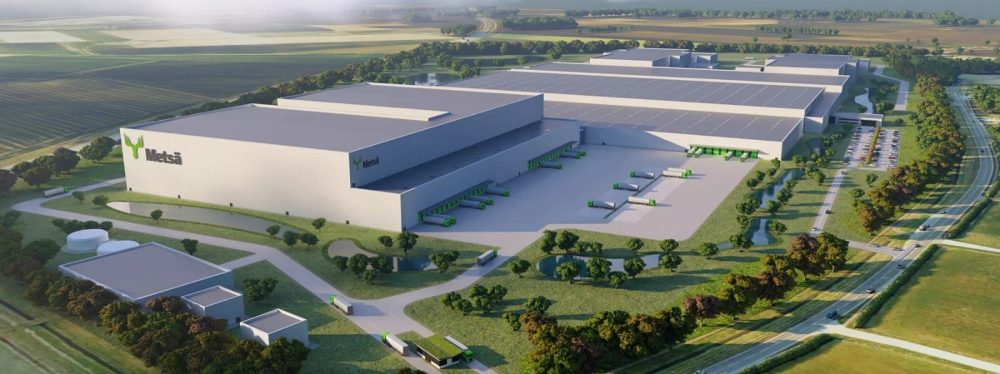 Finnish tissue paper maker Metsa Tissue's new site in East Yorkshire