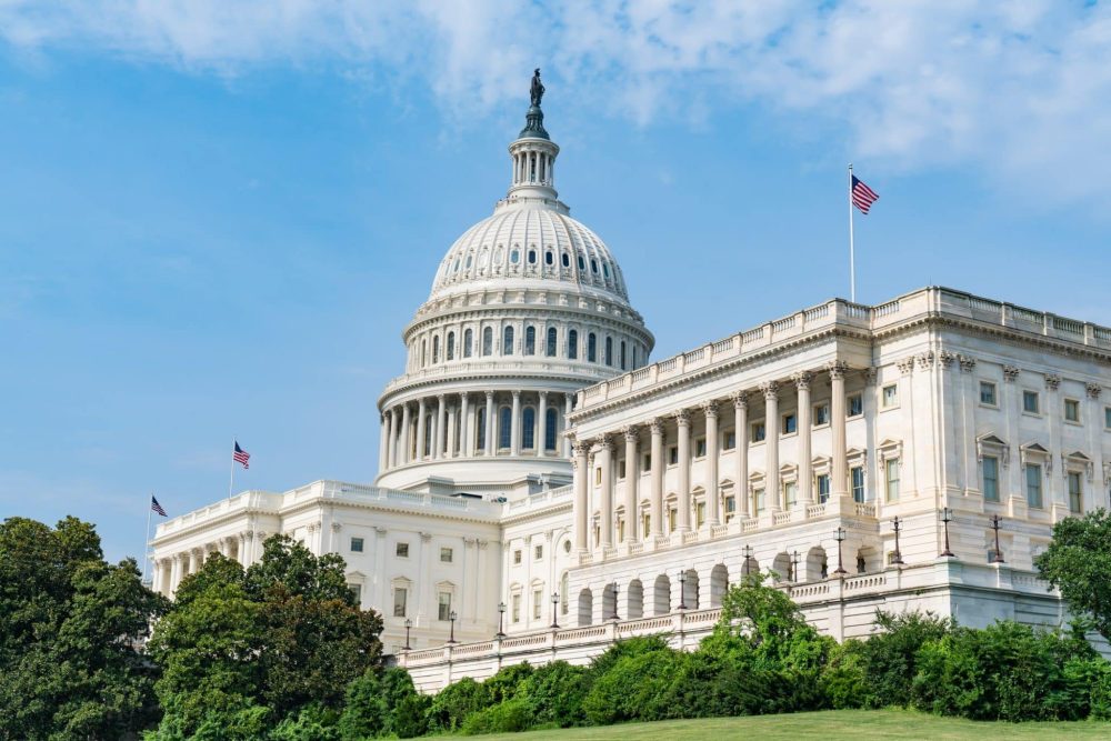 US Capitol Building in Washington, DC