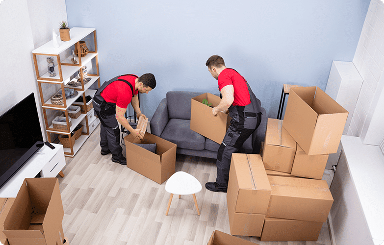 Removal men at work