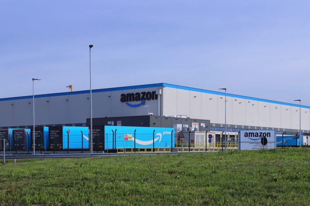 Amazon warehouse plant in Italy