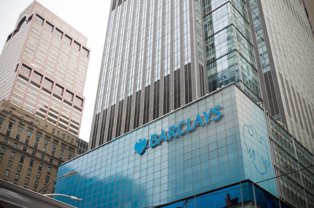 Barclays office building in Manhattan