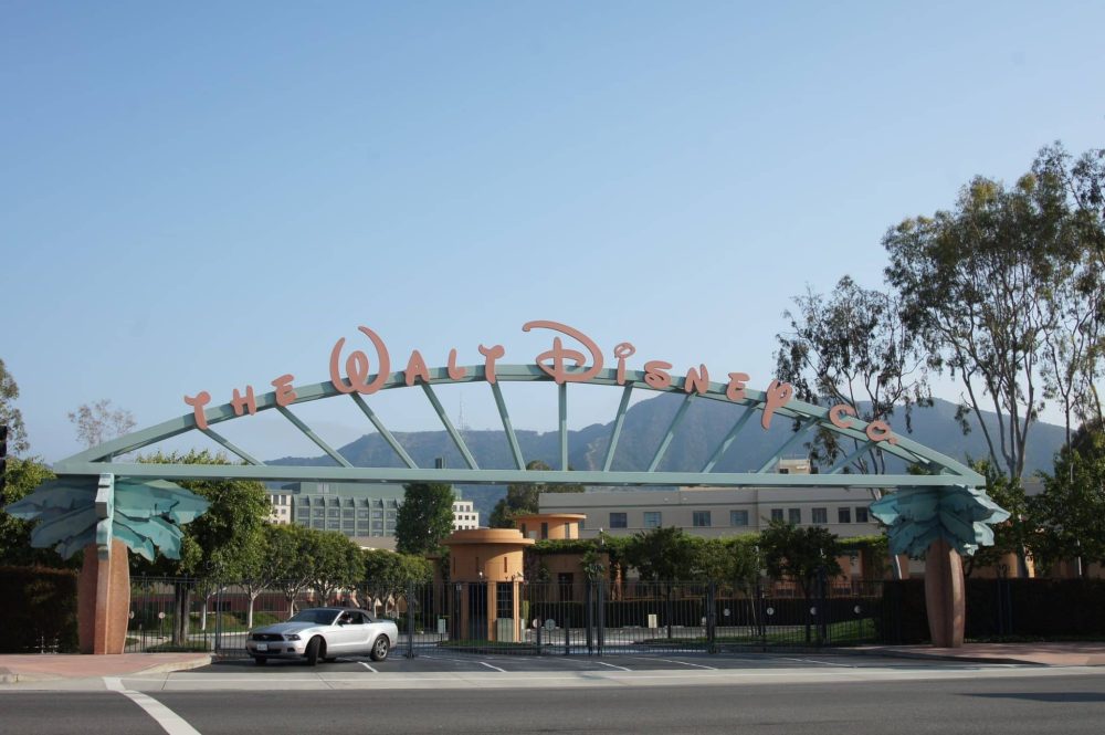 The Walt Disney Co. Studios building in California