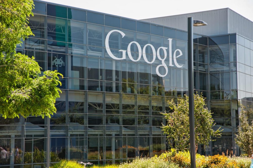Google headquarters in Mountain View, California
