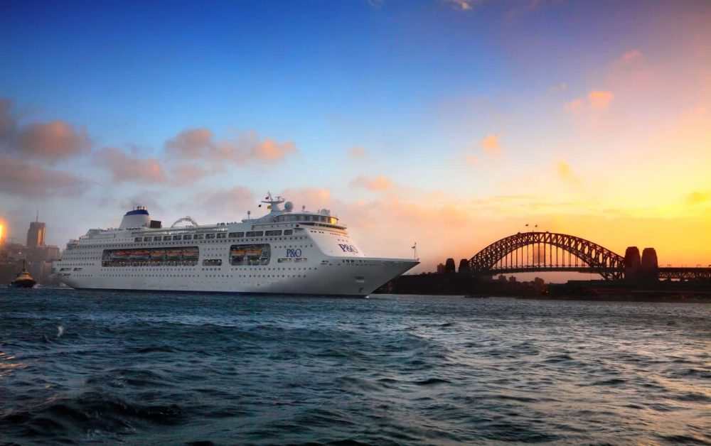 P&O cruise ship