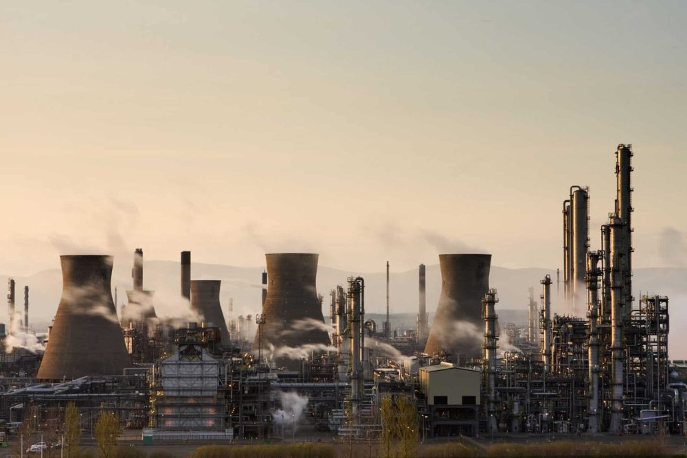 Grangemouth oil refinery