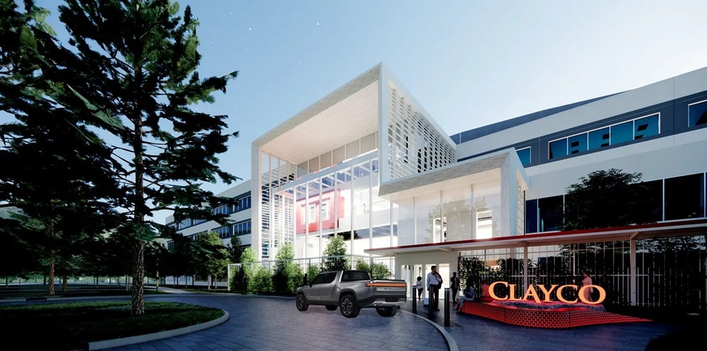 Designs for Clayco's new facility in St. Louis