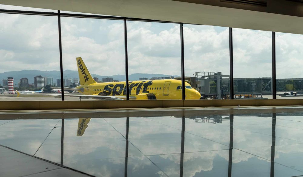Spirit Airlines airplane