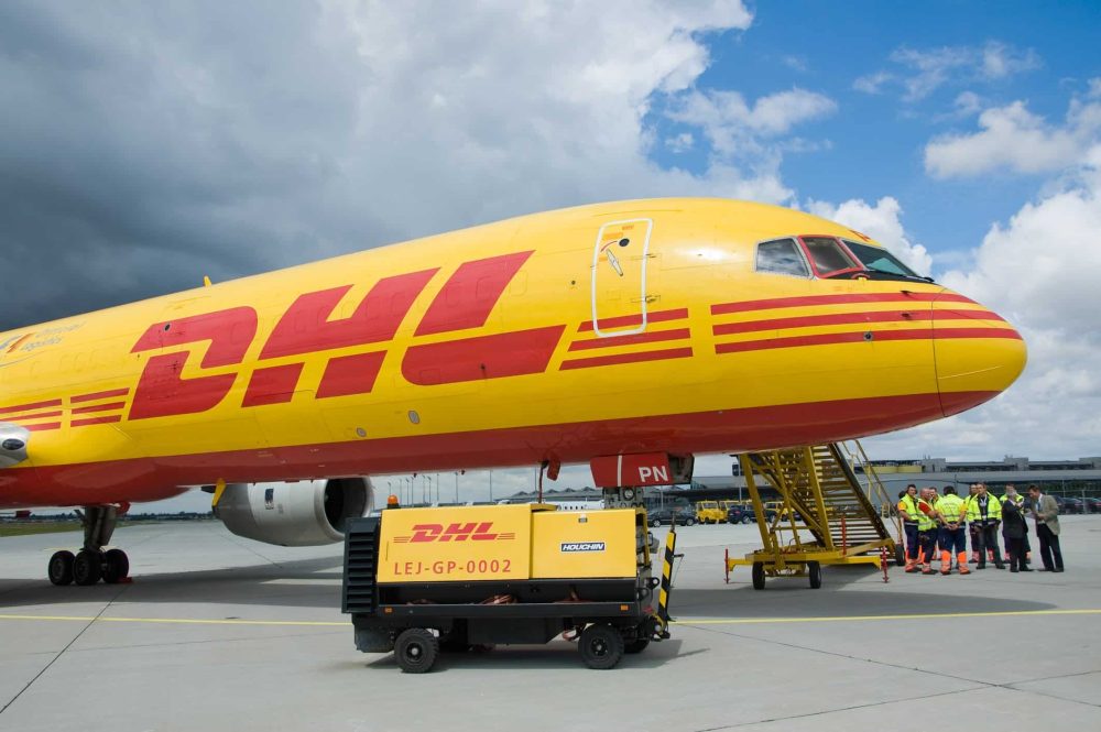 DHL air cargo hub