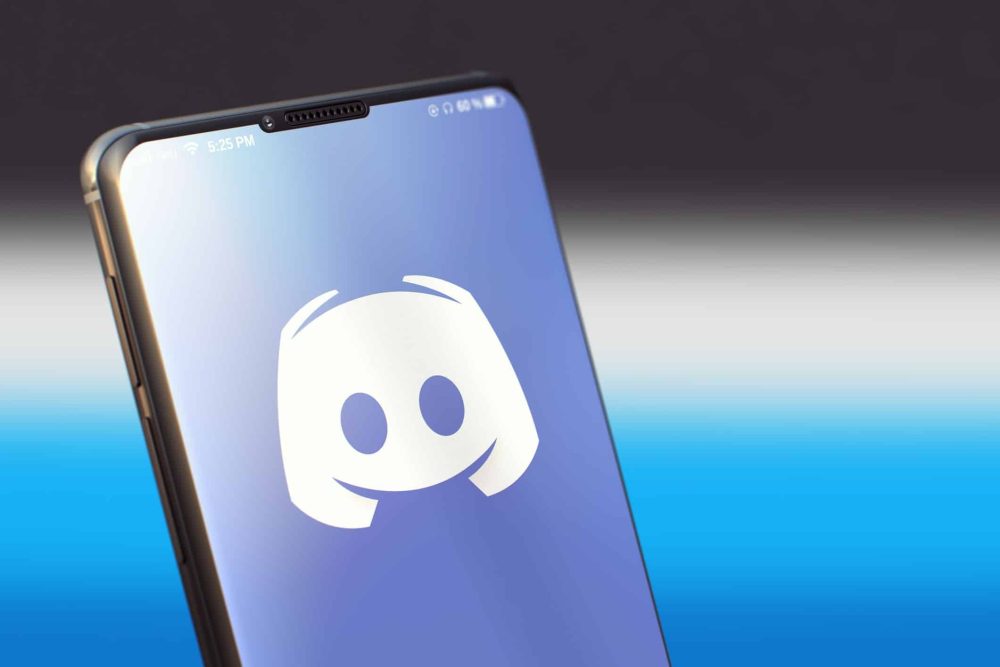 Discord on Smartphone Screen