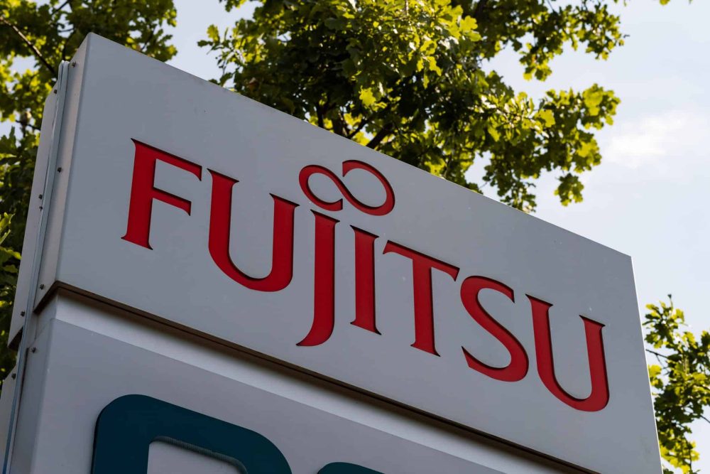 Fujitsu Logo Sign