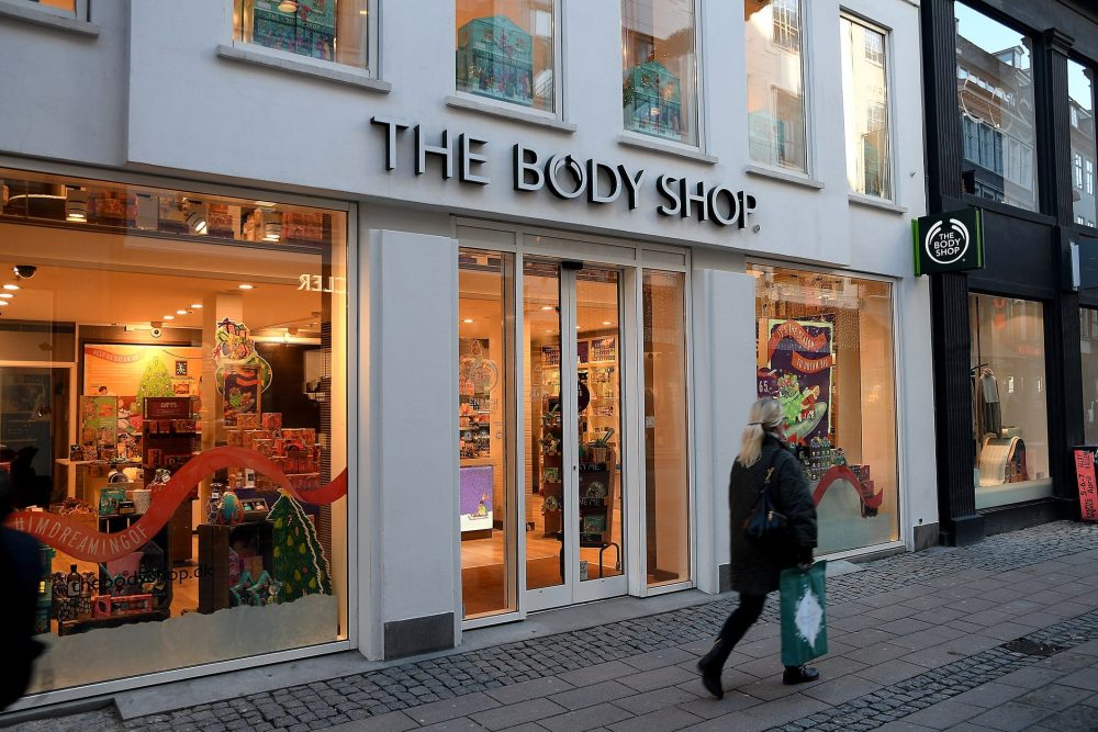 The Body Shop storefront