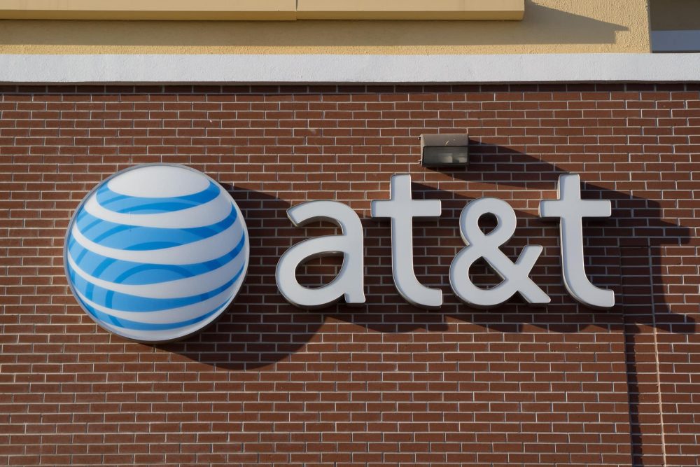 AT&T sign