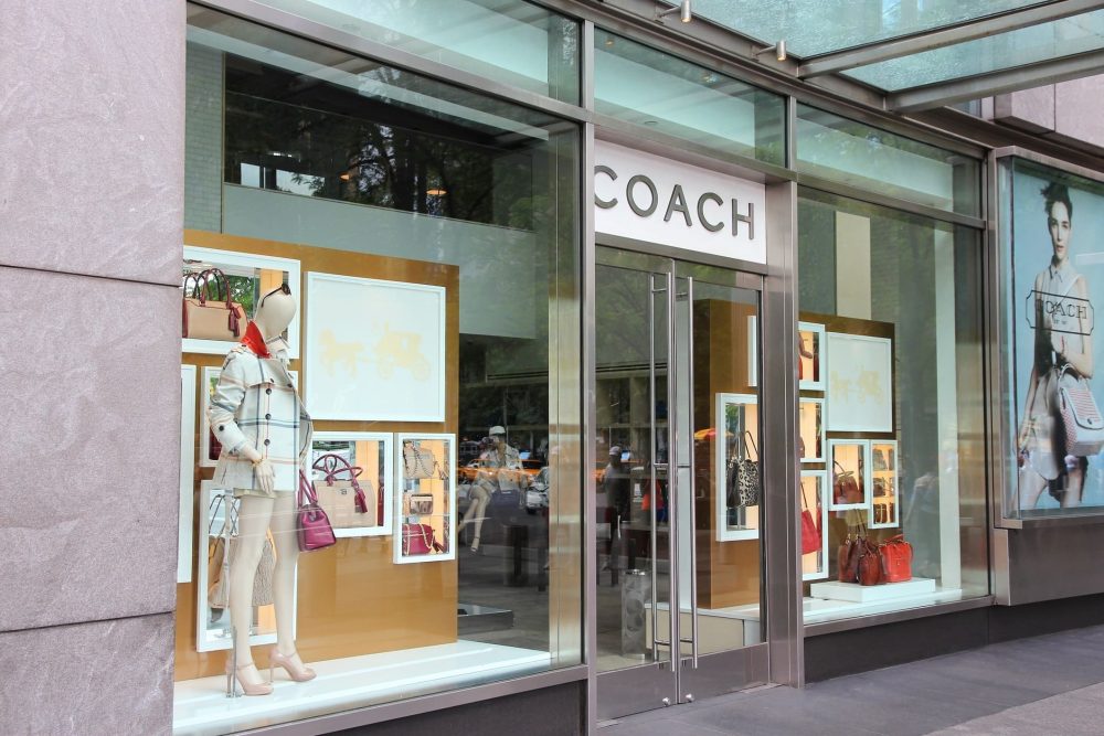 Coach storefront