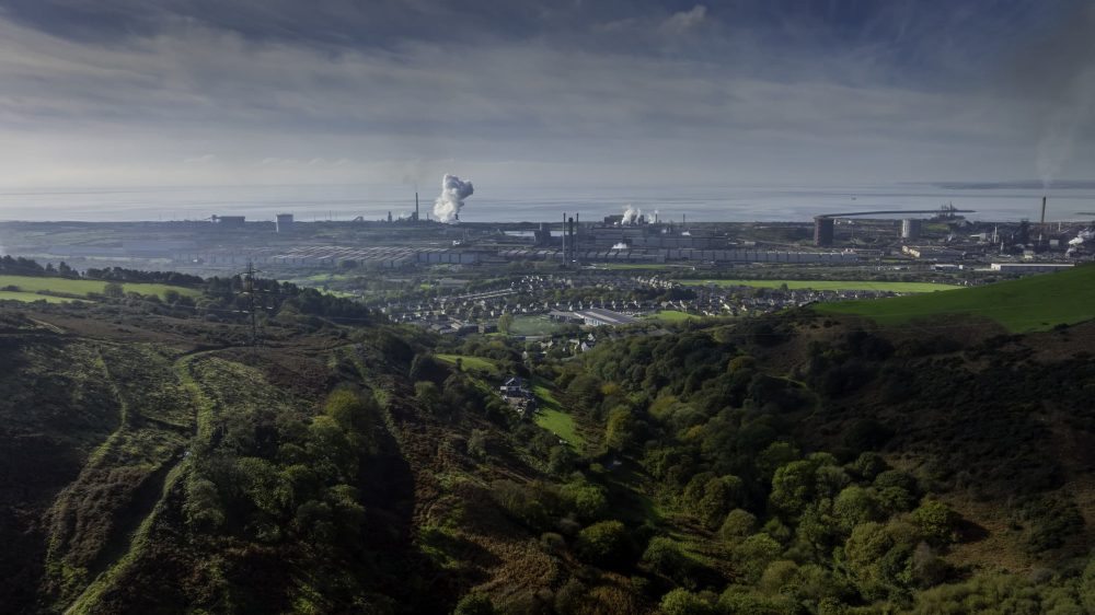 Port Talbot steel works
