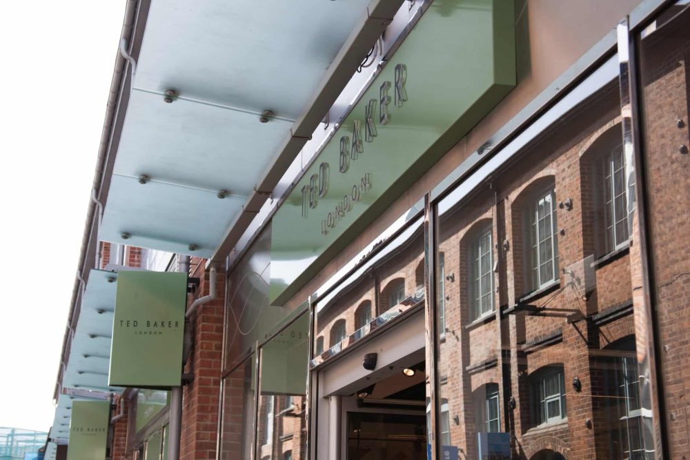 Ted Baker storefront