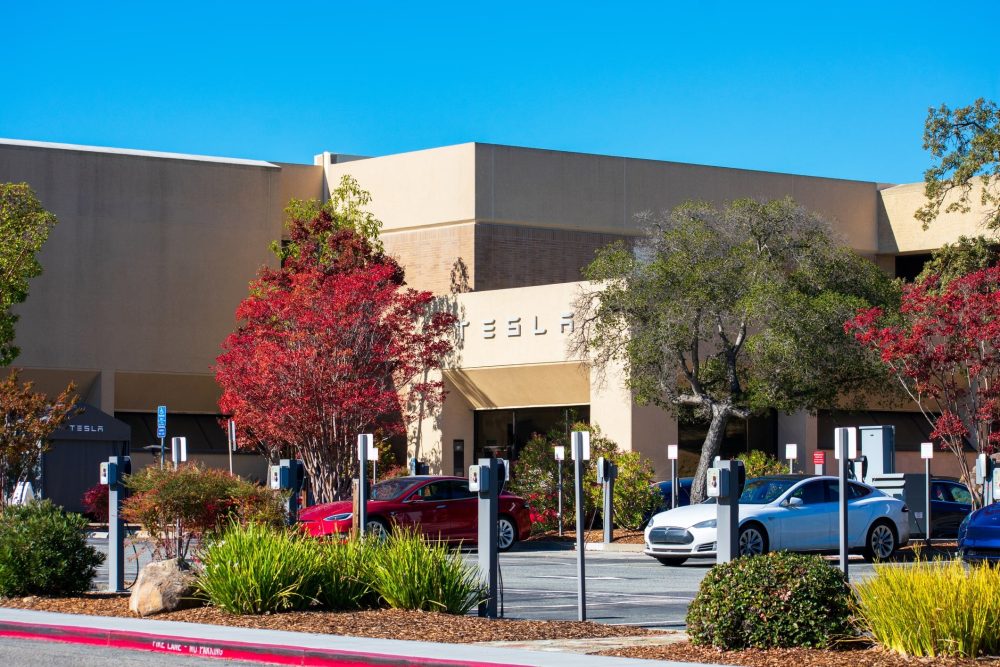 Tesla headquarters exterior