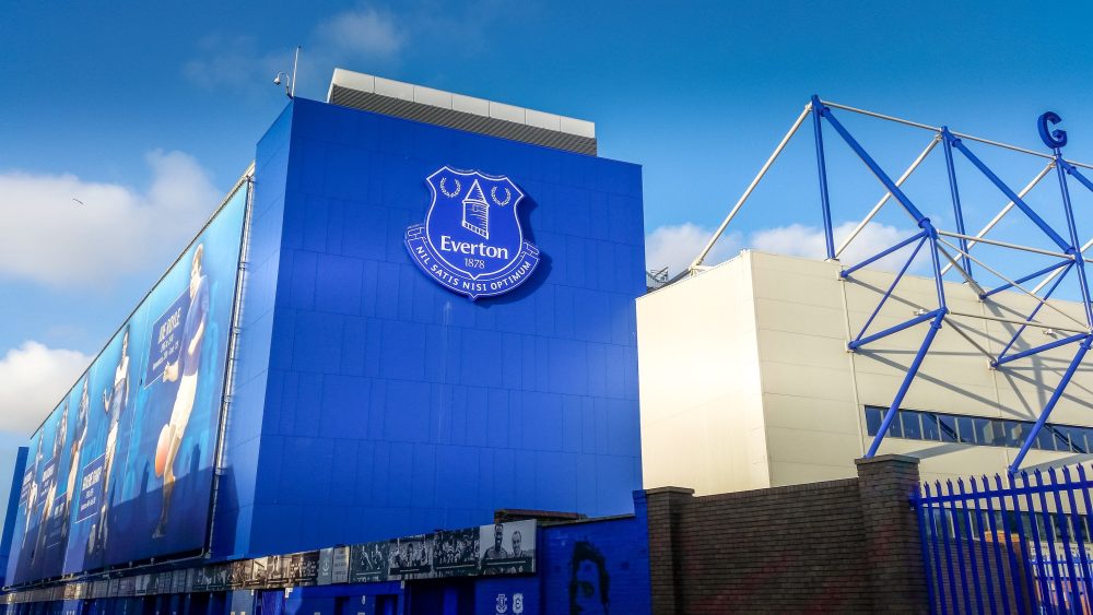 Goodison Park stadium, Liverpool, England
