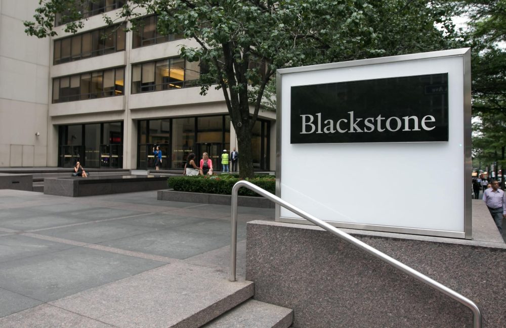 Manhattan office location of Blackstone hedge fund