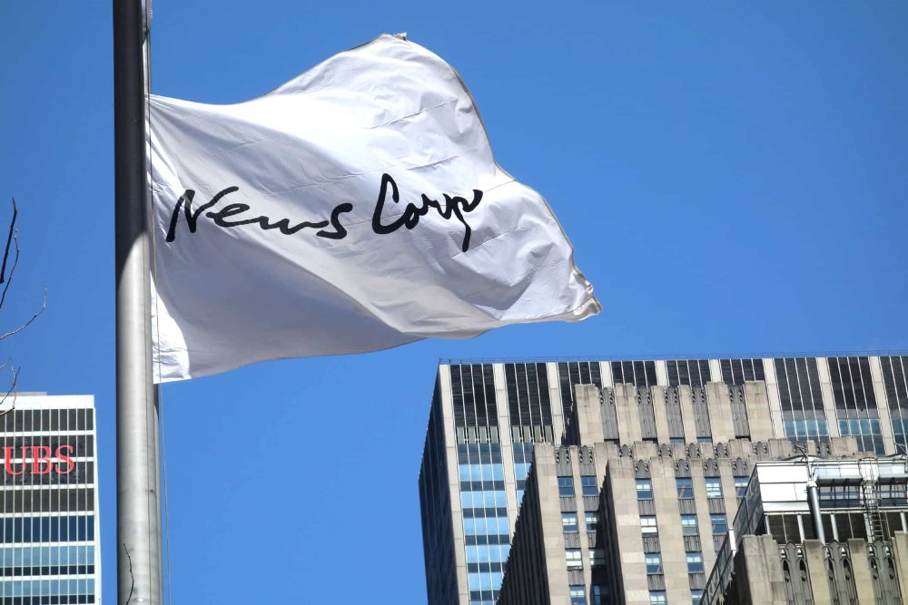 The flag of News Corp