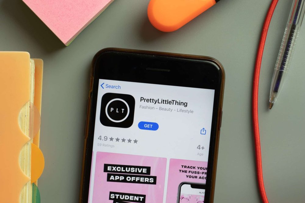 PrettyLittleThing mobile app logo