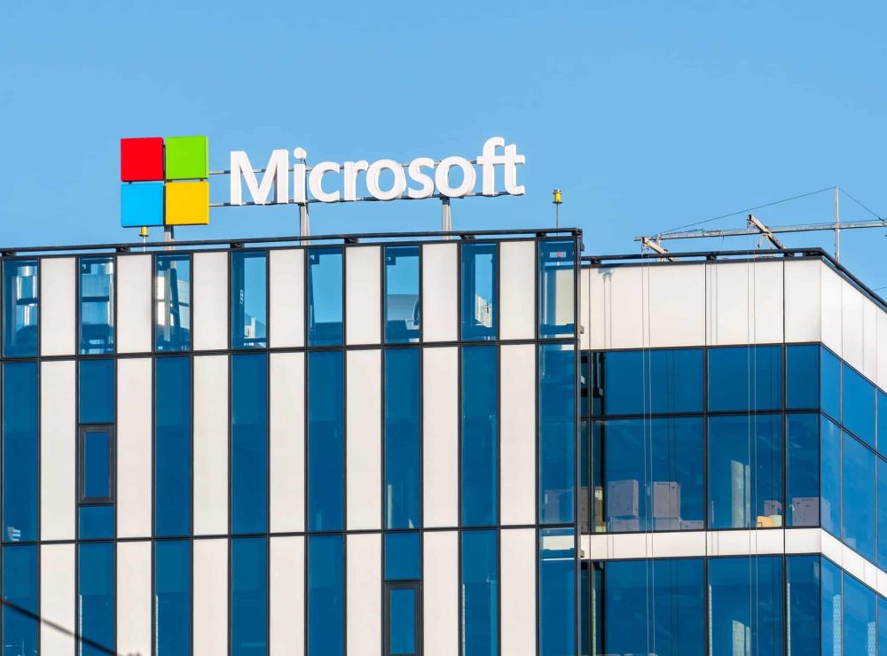 Microsoft campus office building in Bucharest