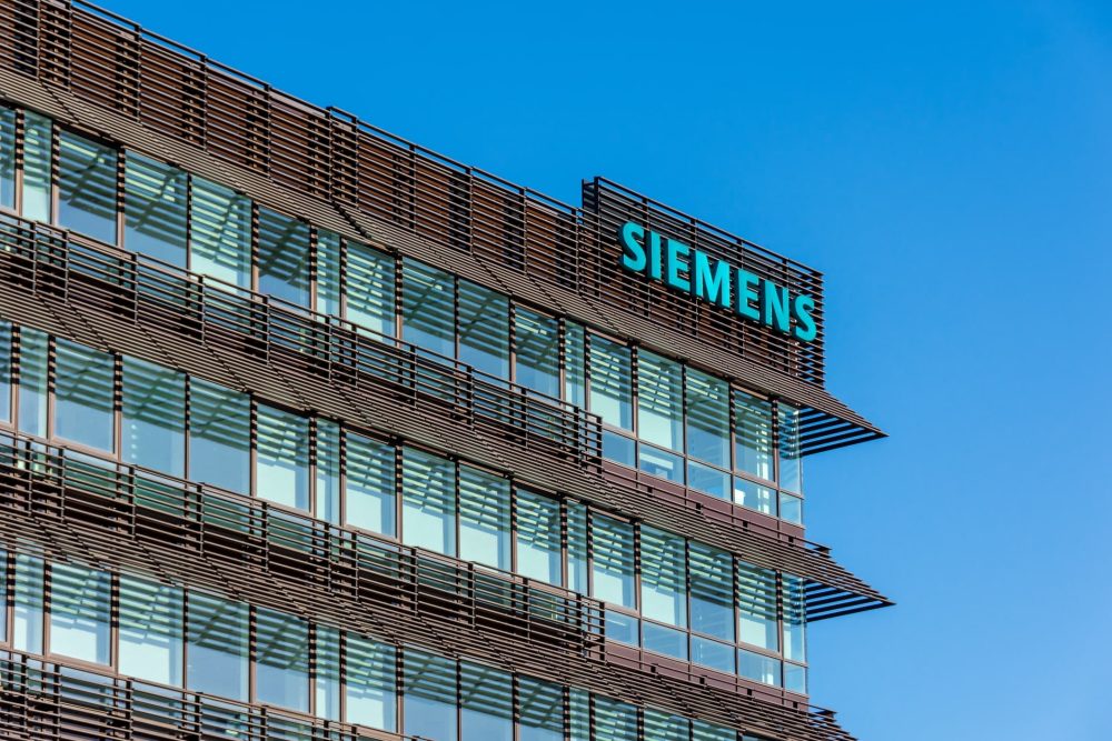 Facade of the Siemens building