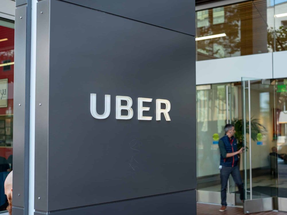 Uber headquarters office entrance