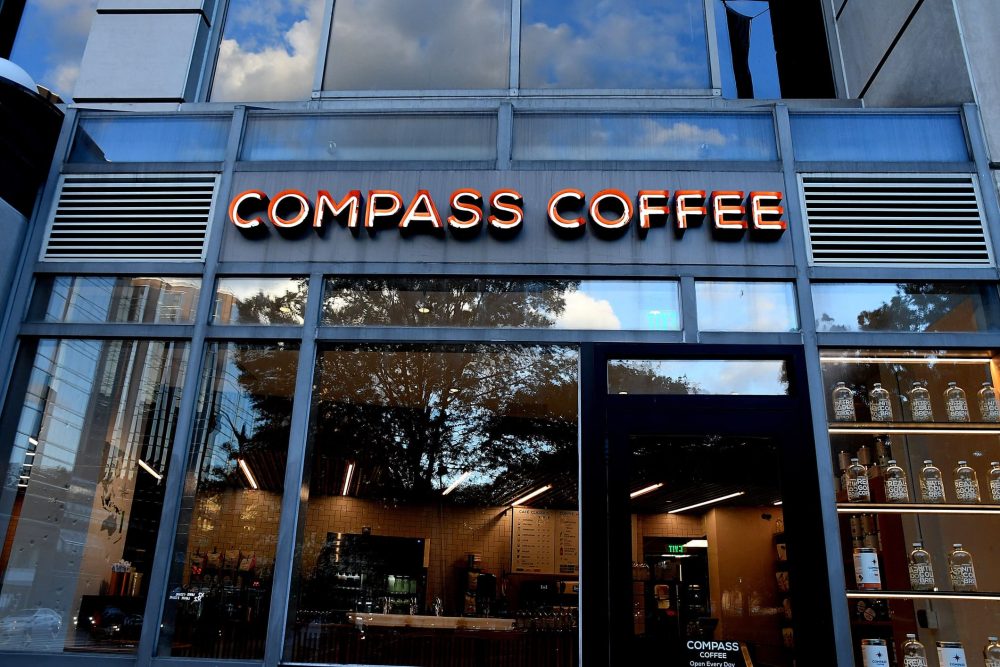 Compass coffee cafe in Washington D.C.