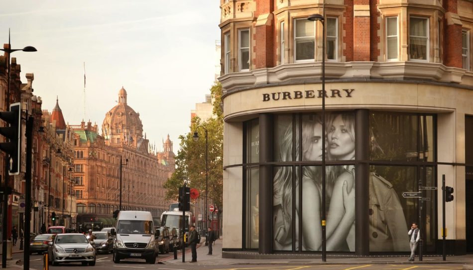 Burberry shop Knightsbridge London