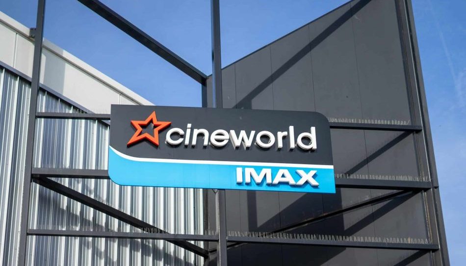 Sign of an Cineworld Imax cinema