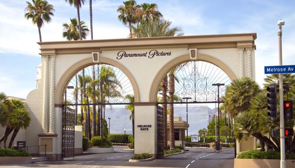 Paramount Pictures Movie Studio Entrance Sign