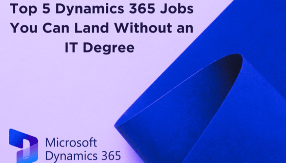 Dynamics 365 Course could be your ideal starting point, offering a pathway to interesting Dynamics 365 Jobs without needing a technical background.