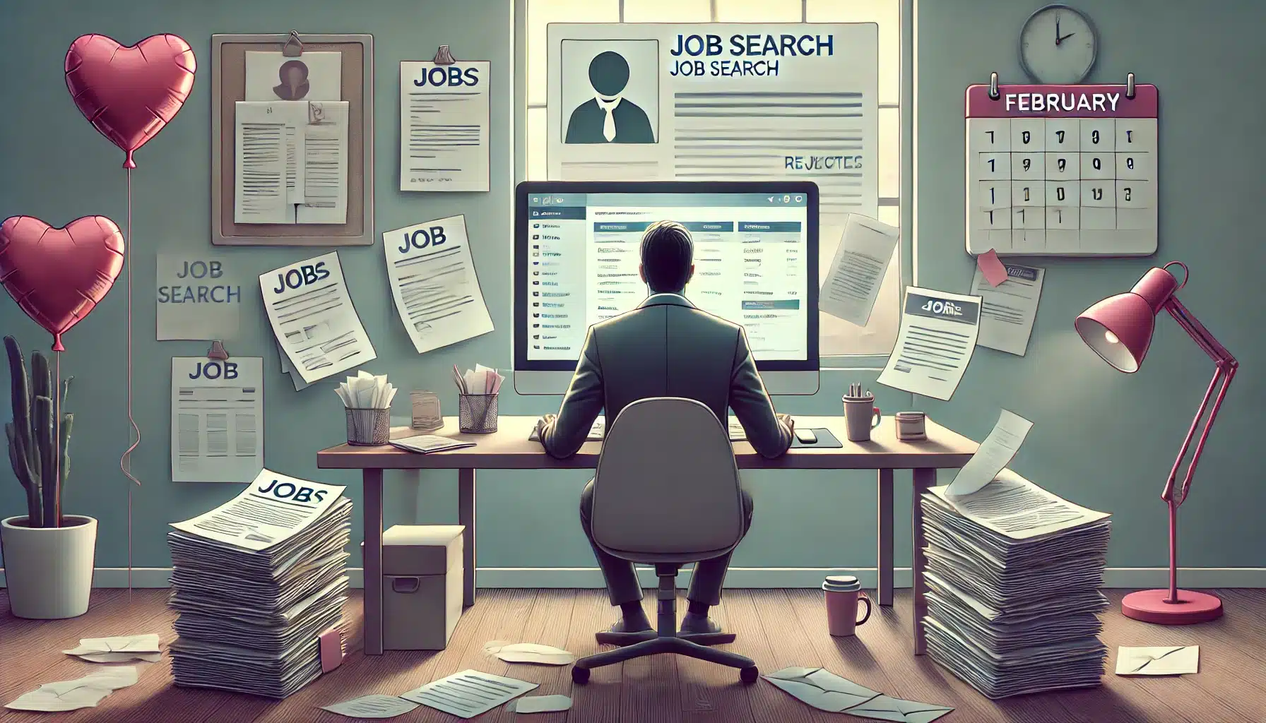 Americans Choosing Job Searches Over Love This Valentine's Day