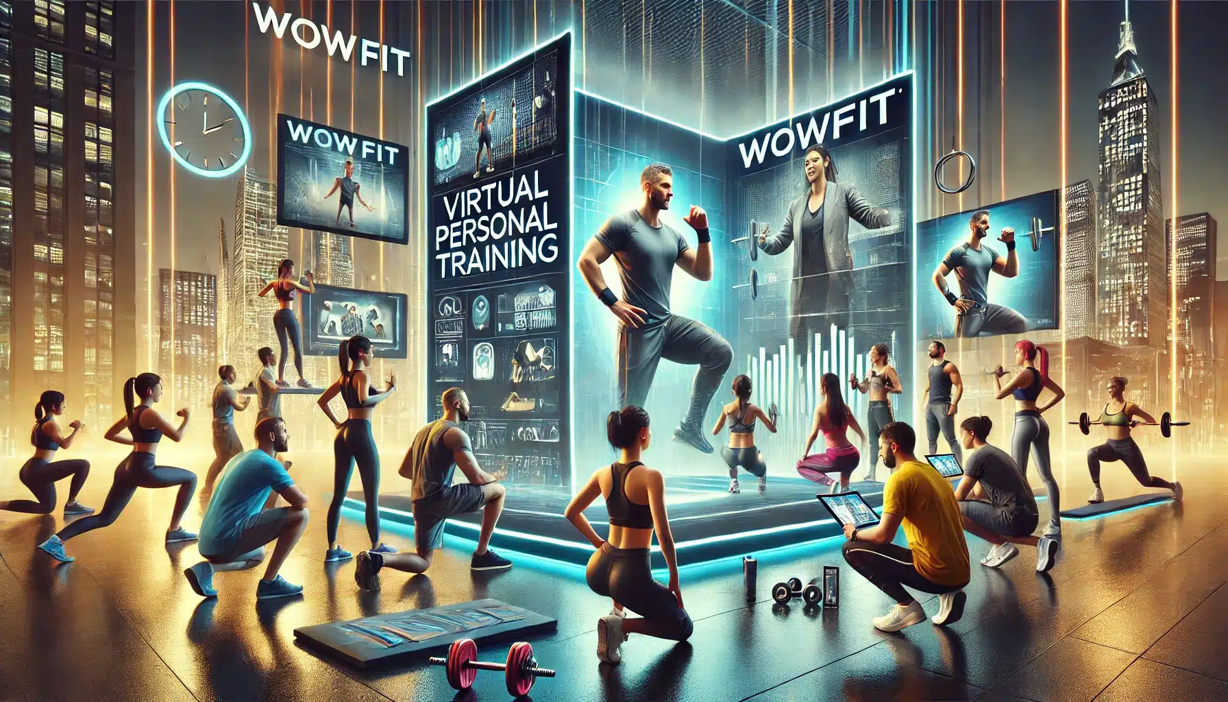 Personal training with WowFit – available anywhere and anytime.